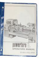 Lodge & Shipley Powerturn 1610, 2013, 2013-17 Manual